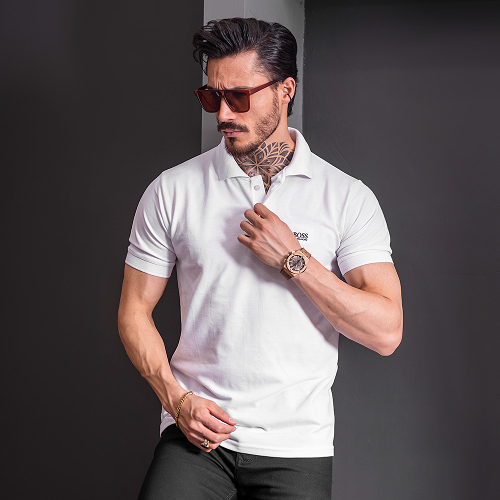 پولو شرت جودون boss سفید